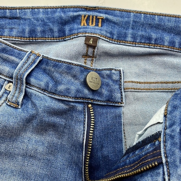 Kut From The Kloth Crop Skinny Mid Rise Size 4 - Picture 16 of 16